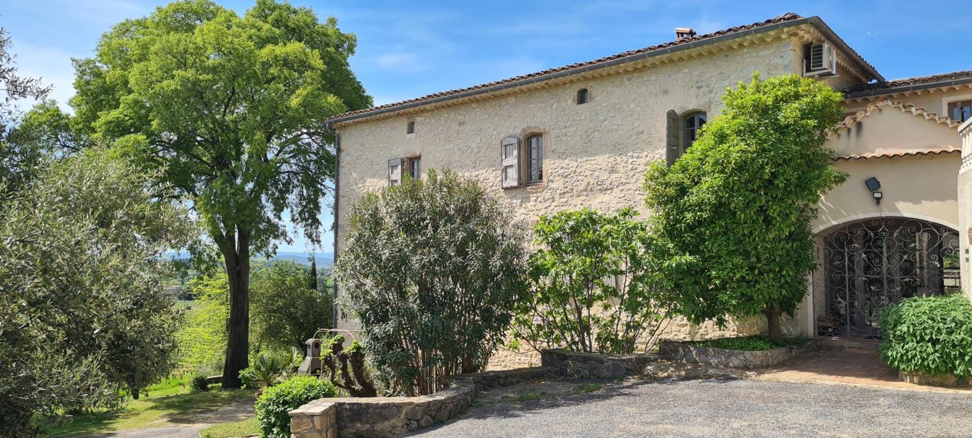 La Bastide De Peyremale, Gites En Cevennes, Piscine, Tennis Bagard Exterior foto
